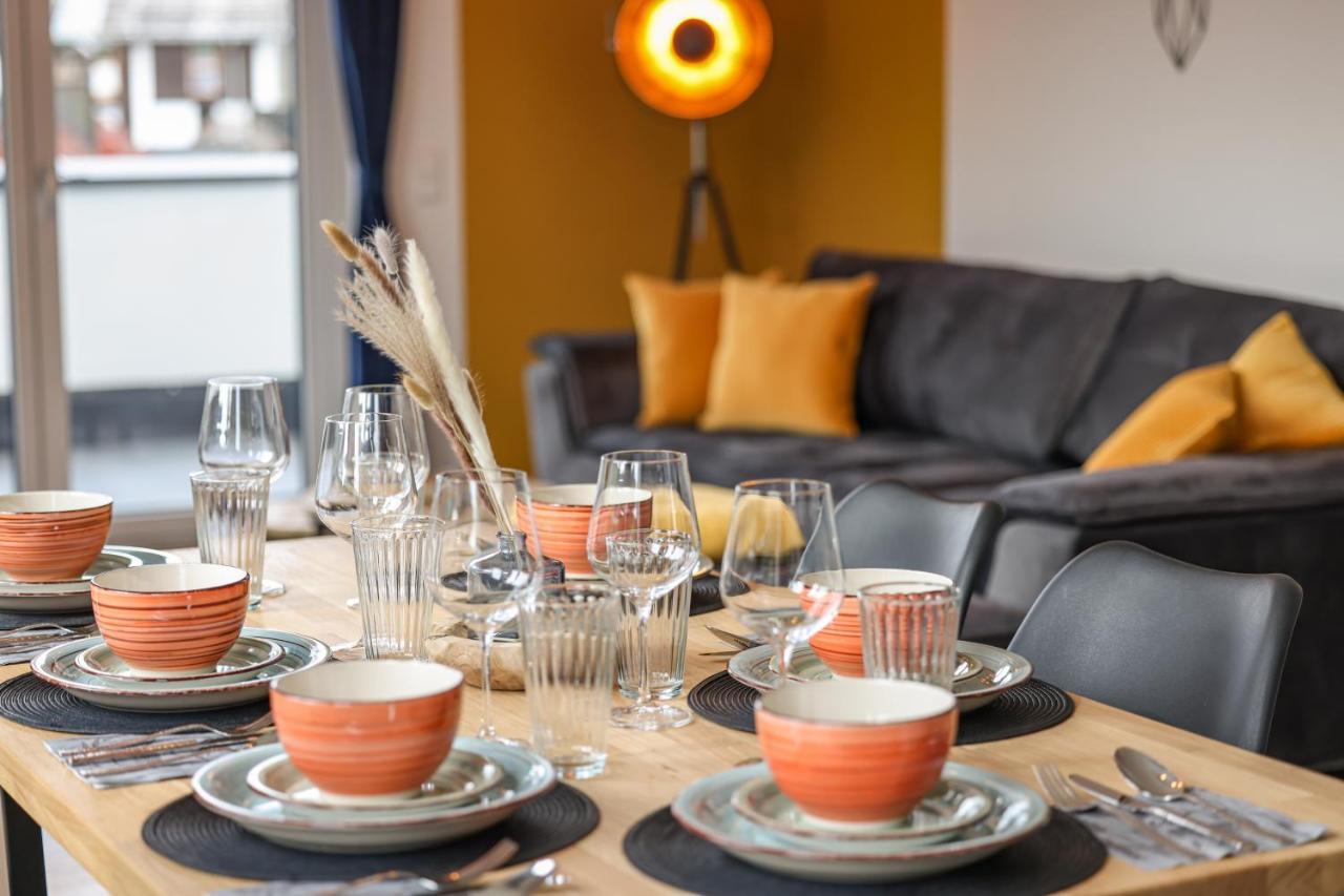 شقة Penthouse I 106 Qm I 2 Balkone I Boxspring I Nespresso I Parkplatz أوبيرهارميرسباخ المظهر الخارجي الصورة